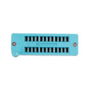 2pcs IC Lock Seat Zif Socket Test Universal zif Sockets 24Pin Narrow