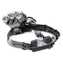 OUTERDO USB Rechargeable Headlamp Battery Work Lamp Camping Hunting Emergency Lantern