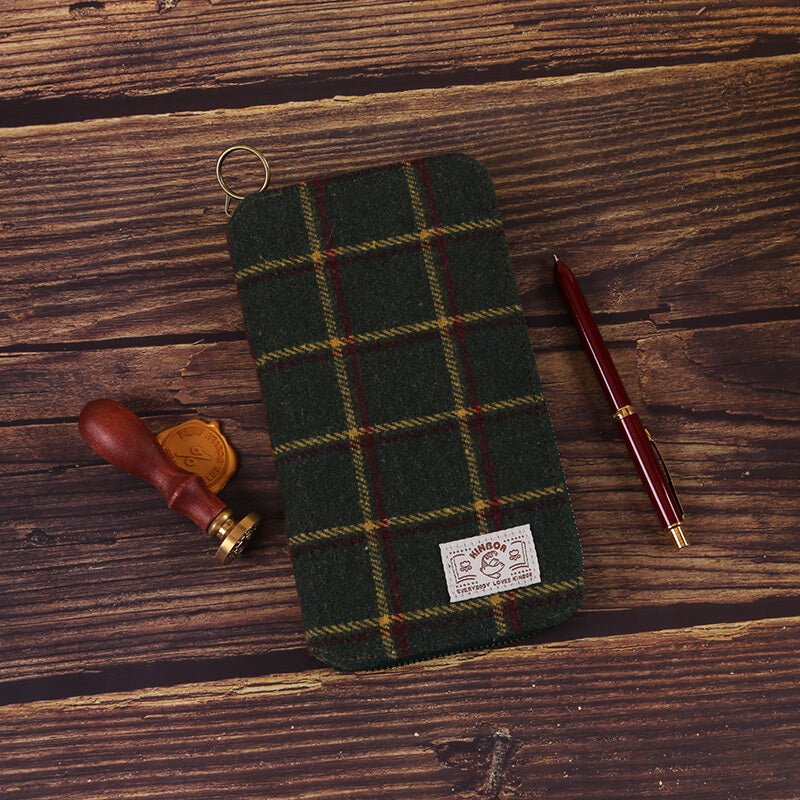 Kinbor DTB61031 Zipper Notebook Bag Schedules Planer Diary Notepad Christmas Gifts