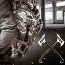 IPRee Camping EDC Survival Axe Emengency Backpacking Hammers Tool