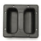2PCS Plastic Replacement Recessed Handle for Guitar Amp Cabinet Speaker