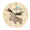 Loskii CC031 Creative Cattle Pattern Wall Clock Mute Wall Clock Quartz Wall Clock For Home Office Decorations