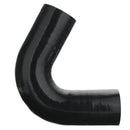 Black 120 Degree Silicone Tube 150mm Length ID48/54/57/63/70mm Vacuum Hose Coolant Tube