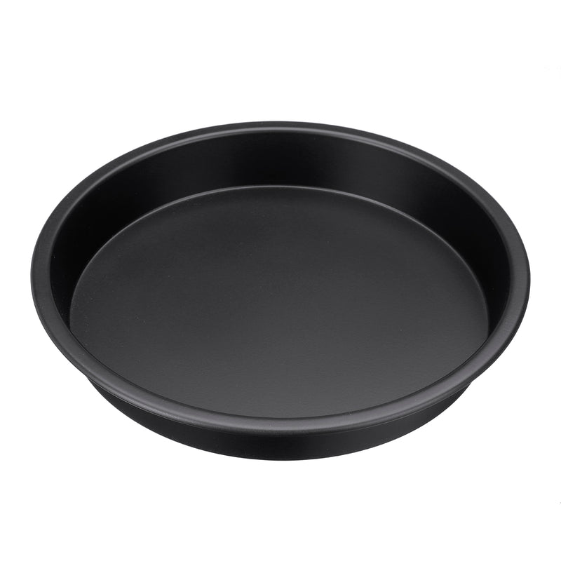 8 Inch Non-stick Pizza Pan Tray Plate Round Carbon Steel Fit for 4.2-6.8QT Air Fryer
