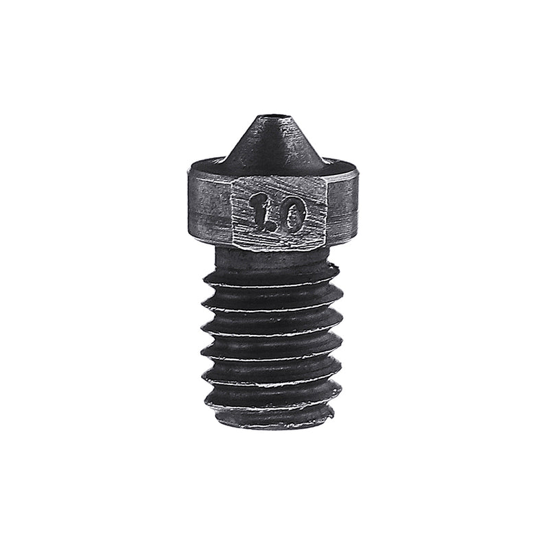 5pcs 1.75mm 1.0mm V6 Hardened Steel Nozzle For J-Head Hotend Extruder 3D Printer Part