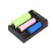 Yonii D3 2A 3Slots USB Smart Fast Charge li-ion battery charger for 18650 22650 21700 flashlight battery