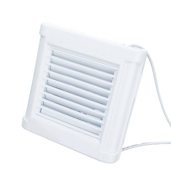 4 Inch ABS Exhaust Fan Ceiling Wall Mount Bathroom Kitchen Air Ventilation Low Noise Fan