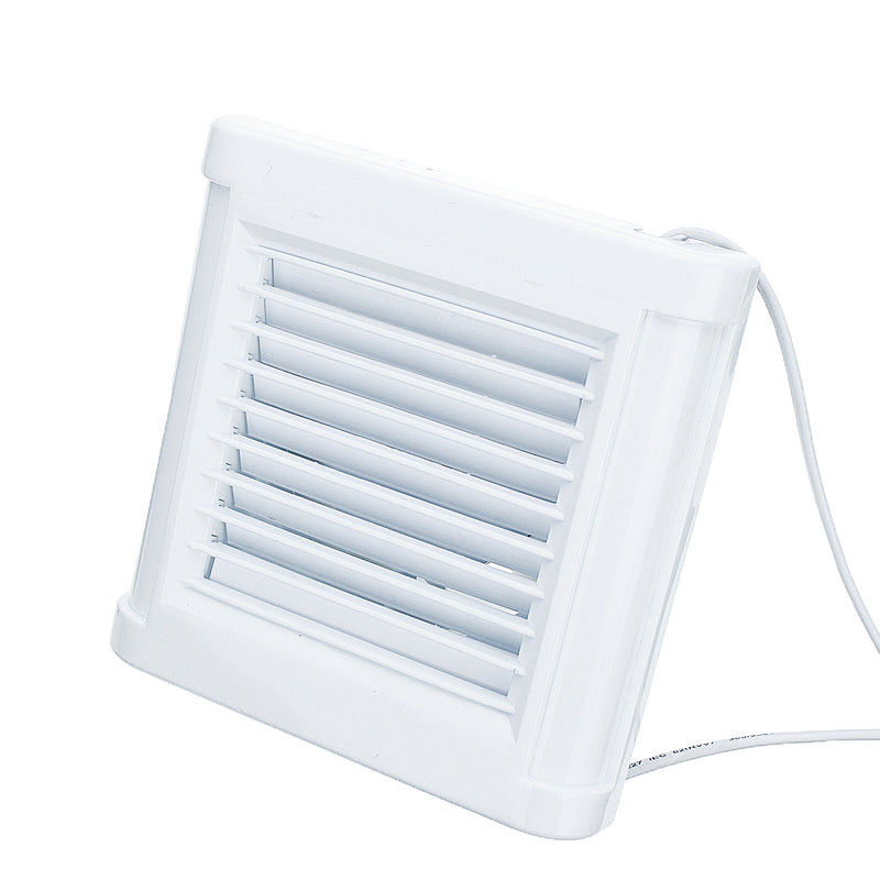 4 Inch ABS Exhaust Fan Ceiling Wall Mount Bathroom Kitchen Air Ventilation Low Noise Fan
