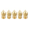 5PCS 3mm/0.2mm Copper MK8 Thread Extruder Nozzle For 3D Printer
