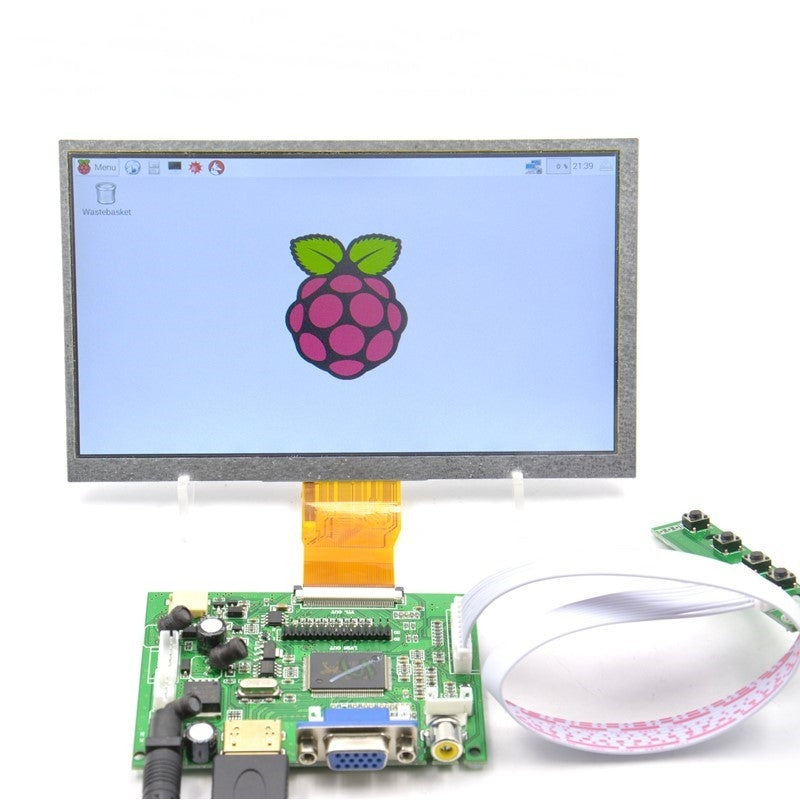 Raspberry Pi 7 inch  HD LCD Screen 1024 * 600 Display Module Kit