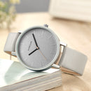 HOREDAR 844 Simple Design Women Wrist Watch Classic Leather Strap Quartz Watches