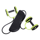 KALOAD Muscle Exercise Equipment Home Fitness Equipment Double Wheel Abdominal Wheel Roller