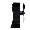IPRee 8.8inch 5 Blades Fireplace Fan Wood Burner Stove Thermal Heat Power Fan