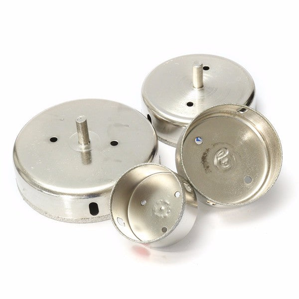 4pcs 60-120mm Diamond Hole Saw Drill Bit Set Tile Ceramic Glass Porcelain Marble Drill Bits