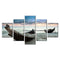 5Pcs Set Boat Modern Canvas Print Paintings Wall Art Pictures Home Decor Unframed