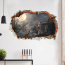 Miico FX64112 Halloween Sticker Wall Sticker Decoration For Living Room Halloween Decoration