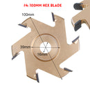 75/85/90/100mm Wood Carving Cutter Disc Blade Teeth Power for 16mm Angle Grinder Milling Tool