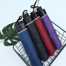 Folding Umbrella 1-2 People Windproof Umbrella Reflective Stripe Camping Sunshade
