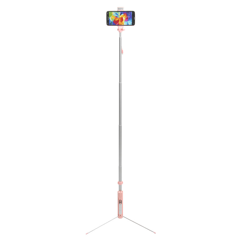 Mini bluetooth Hand-held Selfie Stick Remote Control Multi-angle Tripod With LED Fill Light for Live Phones