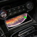 Car Qi Wireless Charger Pad With Anti Skid Rubber Base