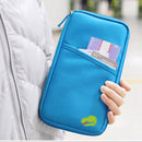 6 Colors Multifunctional Travels Card Holder Portable Wallet Purse Storage Bag