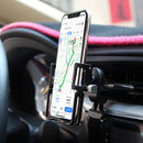GUB P20 Rotation Aluminum Car Phone Holder For 3.5" to 7.5" Device Navigation Phone Stand Mount Support Air Outlet Clips