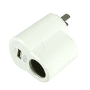 Aoleaky AL-559 Dual USB Fast Charger Cigarette Lighter Car Home Converter 220V to 12V