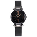 Fashion Star Magnetic Milanese Steel Band Women Quartz Watch