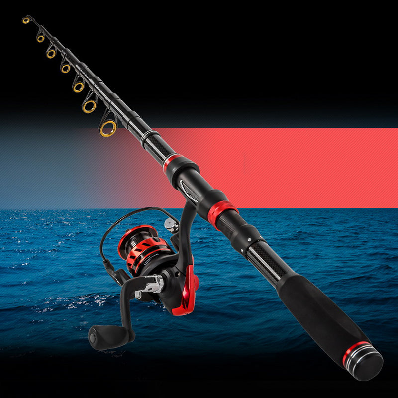 CAPACI 28081 RC Series EVA Retractable Fishing Rod Portable Outdoor Fishing Pole Fishing Accessories-1.8M/2.1M/2.4M