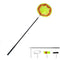 YEUX 1.5M Telescopic Carbon Rod Fishing Net Set Folding Fishing Net Outdoor Fishing Tools Set from xiaomi youpin