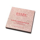 IMAGIC 16 Colors Matte Shimmer Eyeshadow Palette Glitter Smoky Earth Color Eye Shadow Long-Lasting