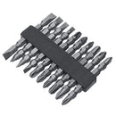 10pcs 65mm Magnetic Screwdriver Bits 1/4 Inch Hex Shank PH/PZ/FL Screwdriver Bit Set
