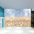 5x3FT Vinyl Golden Glitter Sequin Photography Backdrop Photo Studio Background