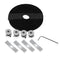 TWO TREES 5M GT2 Timing Belt + 4Pcs 20Teeth Timing Belt Pulleys + 4Pcs Mounting Blocks Kit with Hex Key for 3D Printer Reprap/Prusa/MendelMax