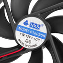 120mm PC Case Fan Computer Ultra Silent Cooler Cooling Heatsink Fan 3pin/4pin