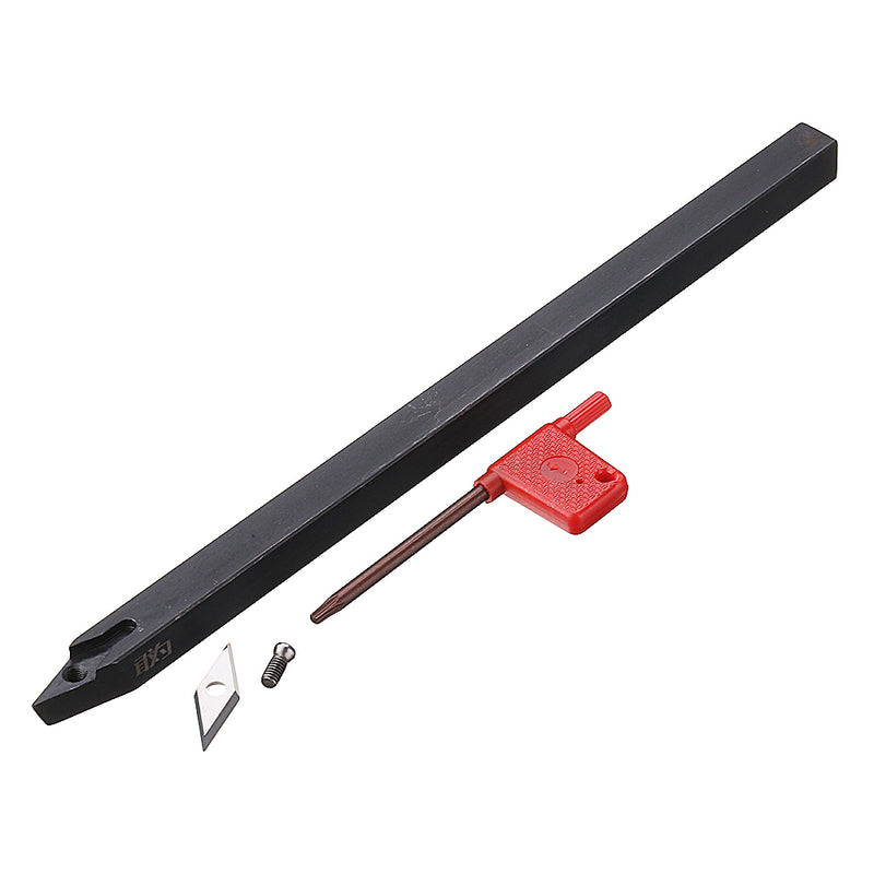 Square Shank Wood Turning Tool With Diamond  Carbide Insert Cutter for Woodworking