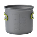 Outdoor 1-2 People Picnic Pot Set Nonstick Bowl Pot Pan Camping Cookware Set