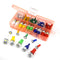 40Pcs 12V Car Motorcycle T5 T10 LED Instrument Panel Cluster Dash Lamp Mixed Bulb Lights