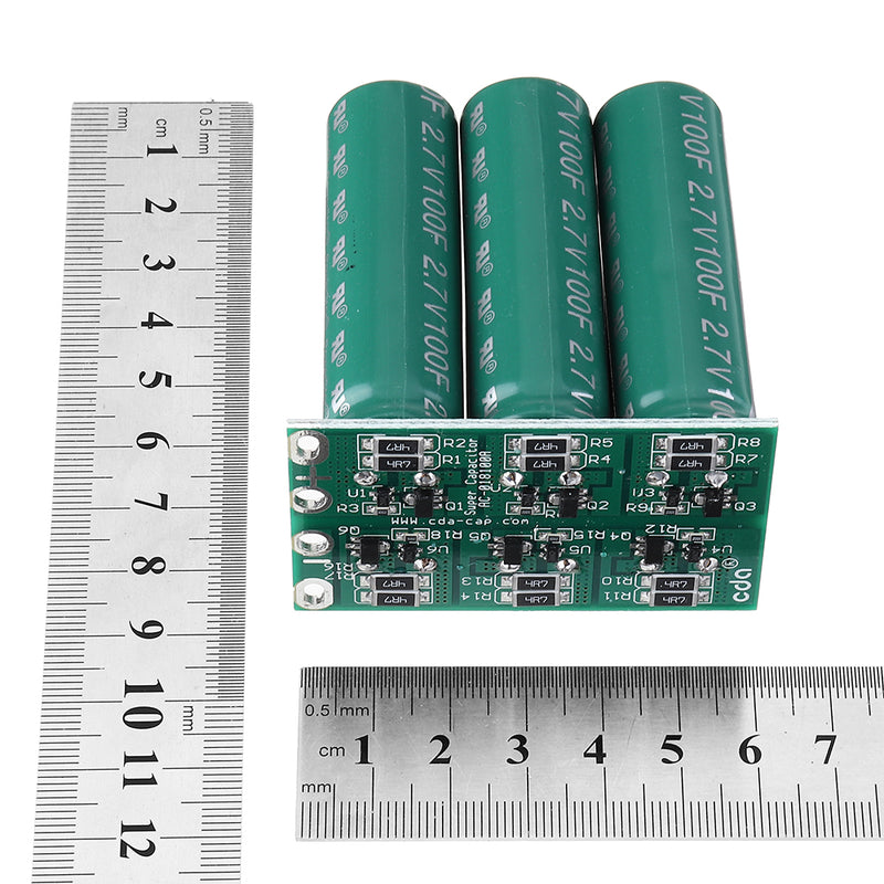 Automotive Rectifier 16V16.6F Super Capacitor Low Temperature Starter 2.7V100F Ultracapacitor With Protection Board