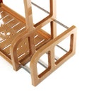 2 Tier Jars Spice Pot Stand Kitchen Holder Chopping Shelf Rack Storage Organizer