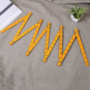 Portable Wooden Folding Ruler 1M/2M Multifunctional Painting Drawing Measuring Instrument Model Template Ruler Carpenter Measuring Tools