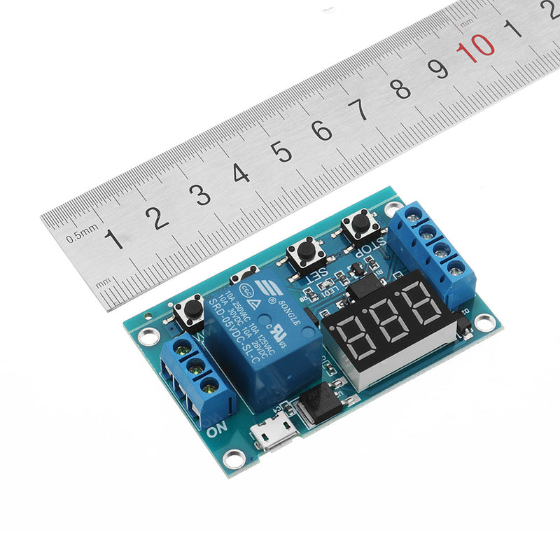 DC 6V To 30V One Way Relay Module Delay Power Off Disconnection Trigger Delay Cycle Timer