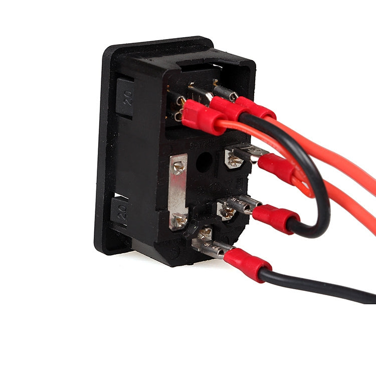 220V/110V 15A Short Circuit Protection Safety Power Switch Socket Module With Fuse Switch