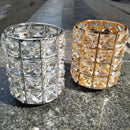 Crystal Makeup Brush Storage Bucket Pens Holder Desktop Case Cosmetic Organizer