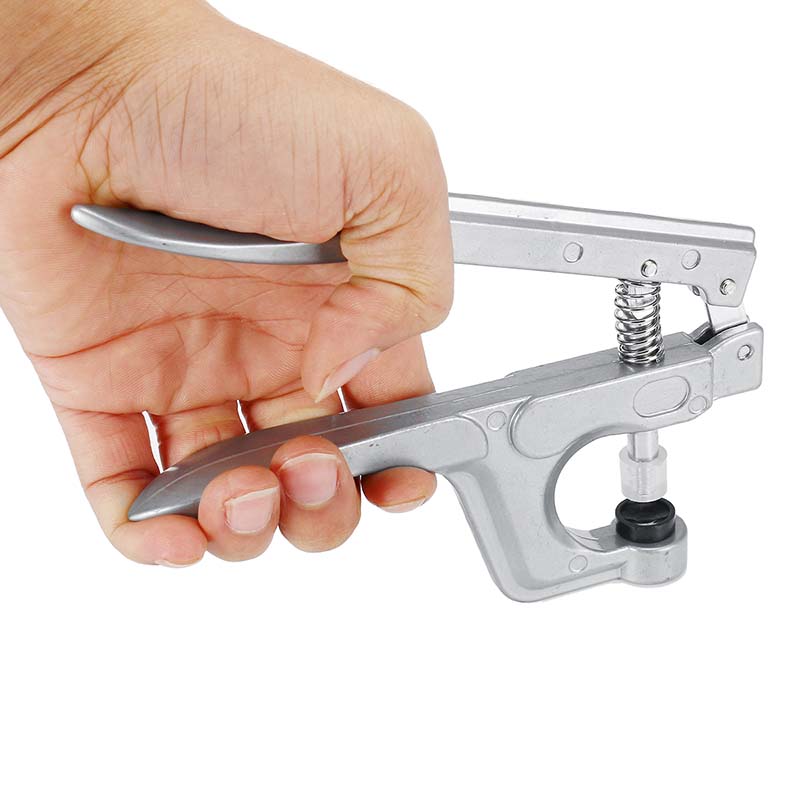 400 Sets T5 Snap Poppers Plastic Buttons Fastener Pliers Punching / Snap Ring Plier
