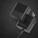 ZMI 65W PD3.0 Fast Charge Type-C USB Charger with 5A USB-C to USB-C Cable for iPhone X XR Xiaomi Huawei