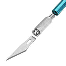 Metal Handle Hobby Cutter Craft with 6pcs Blade Cutting Tool