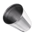 6Pcs Shooting Peg Position Finder Cup Stirrup Set Black Leather Hip Flask Shot