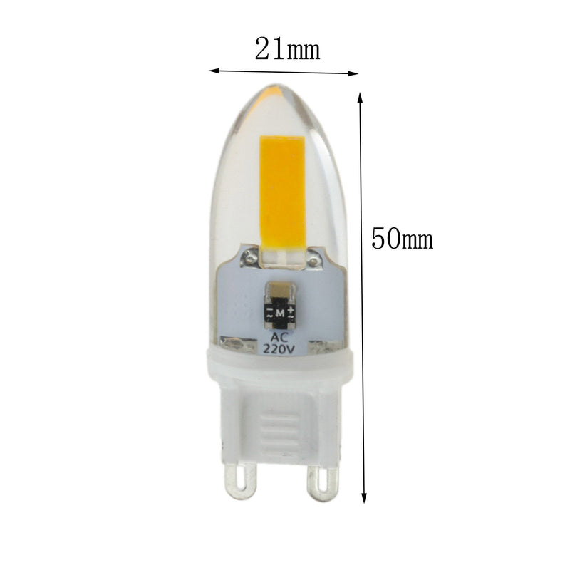 G9 1.6W Mini LED Pure White Warm White Light Lamp Bulb AC110V AC220V
