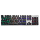 The Wolf Way 104Key Backlit USB Wired Ultra-thin Quiet Gaming Keyboard For Laptop and Desktop
